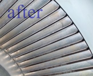 排気ファン洗浄・施工後（After）